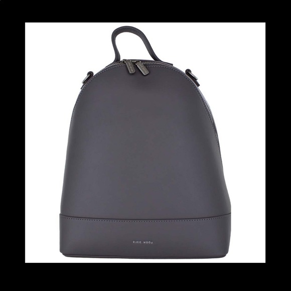 Pixie Mood dove grey “Cora” large convertible backpack NWT - Picture 5 of 9